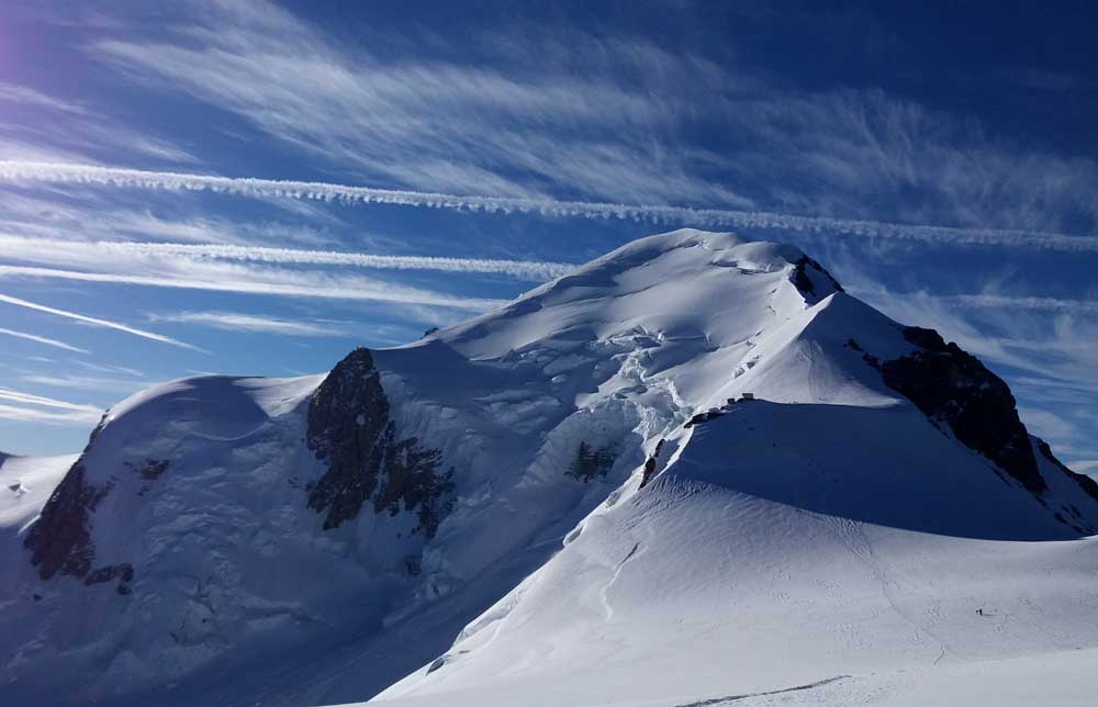 Monte Bianco 4810m, via normale francese