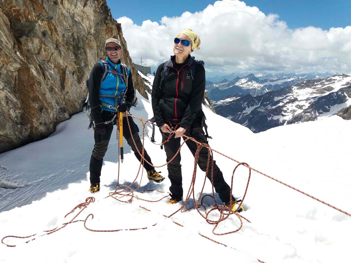 Corso di Alpinismo su Ghiacciaio - 1° Livello